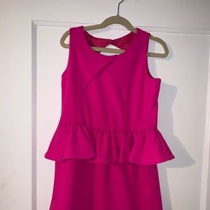 Hot pink Interview Dress